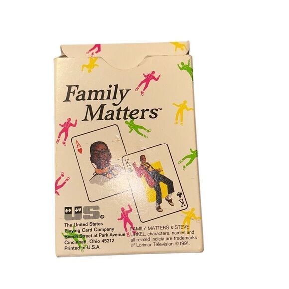 Urkel Playing Cards, NRFP, Family Matters, 1991 - Picture 4 of 6